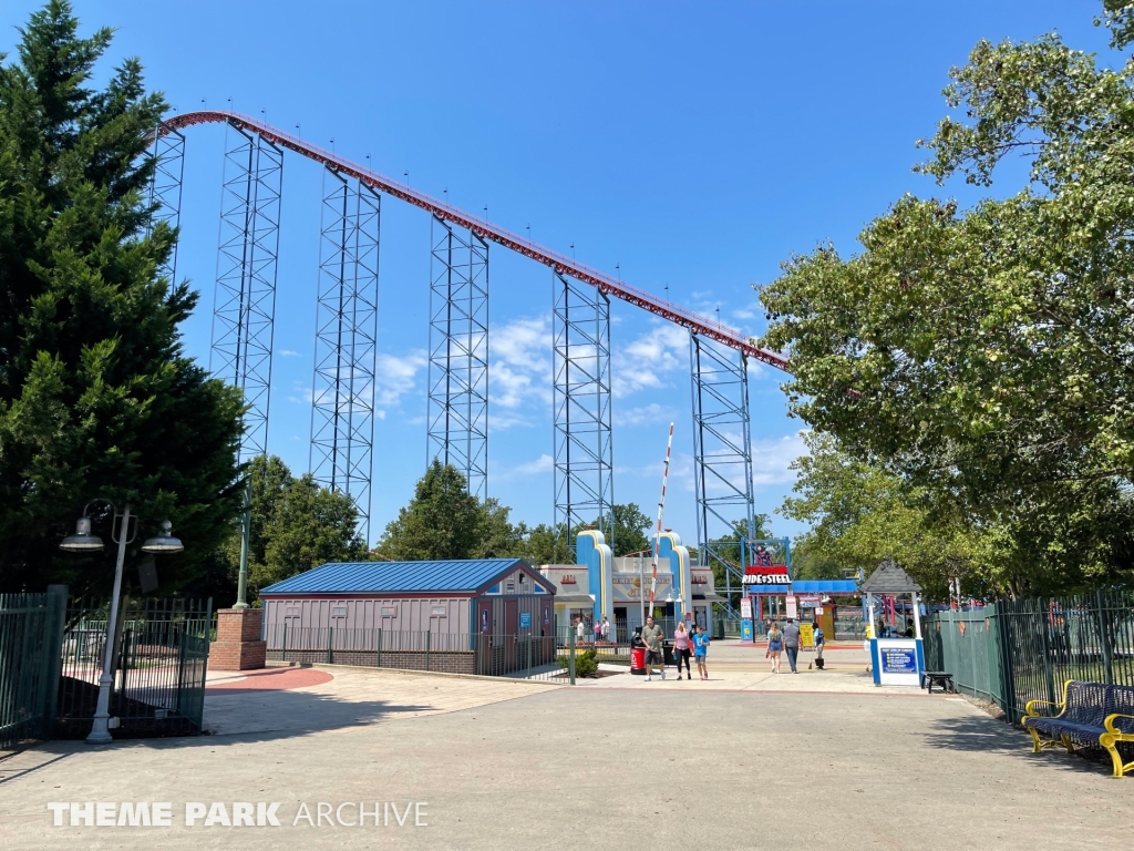 Superman: Ride of Steel at Six Flags America