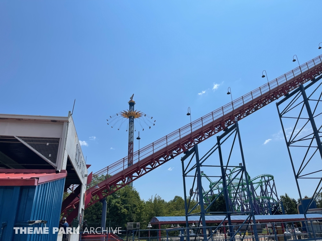 Superman: Ride of Steel at Six Flags America