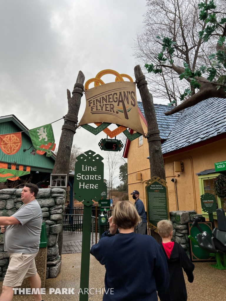 Finnegan's Flyer at Busch Gardens Williamsburg