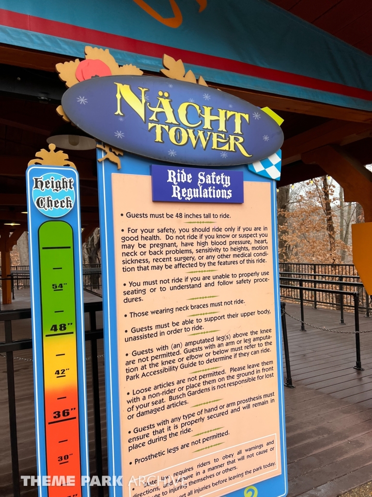 Mach Tower At Busch Gardens