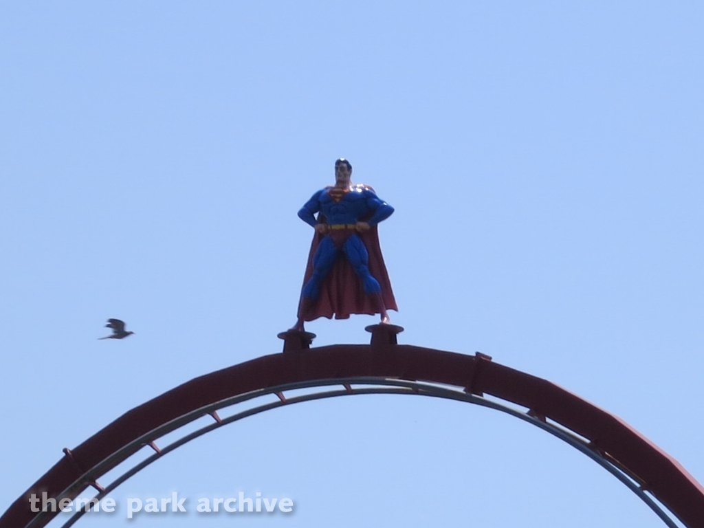 Superman Krypton Coaster at Six Flags Fiesta Texas