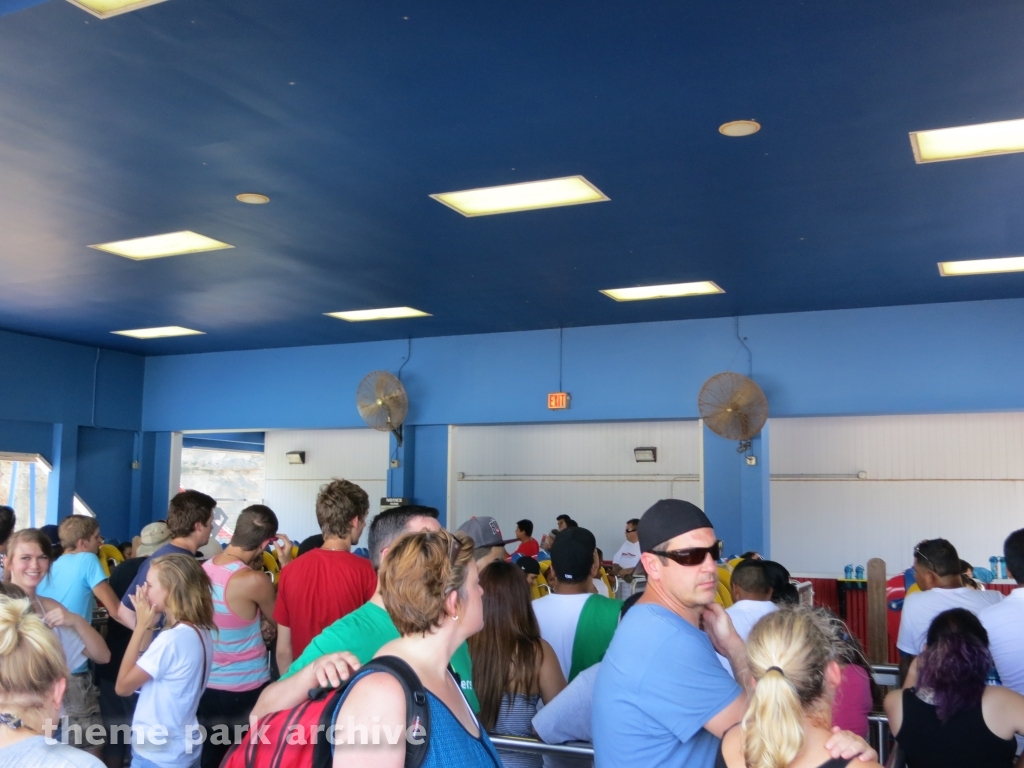 Superman Krypton Coaster at Six Flags Fiesta Texas