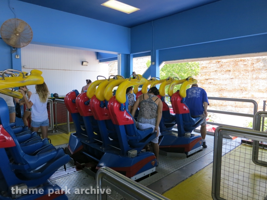 Superman Krypton Coaster at Six Flags Fiesta Texas