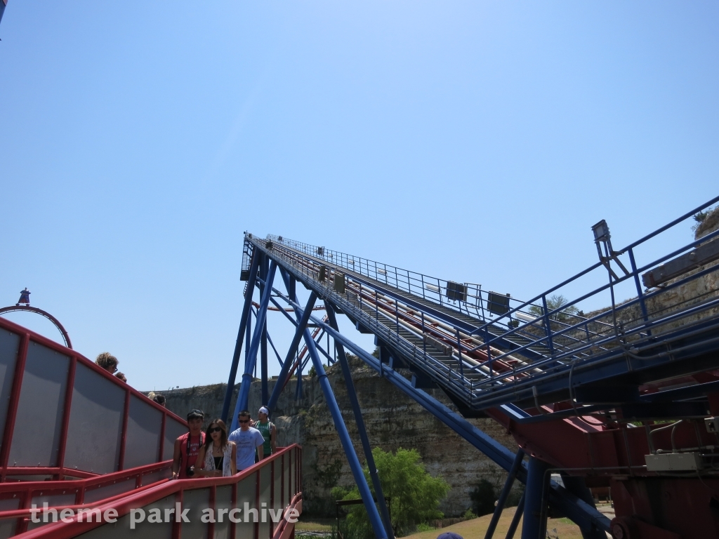 Superman Krypton Coaster at Six Flags Fiesta Texas