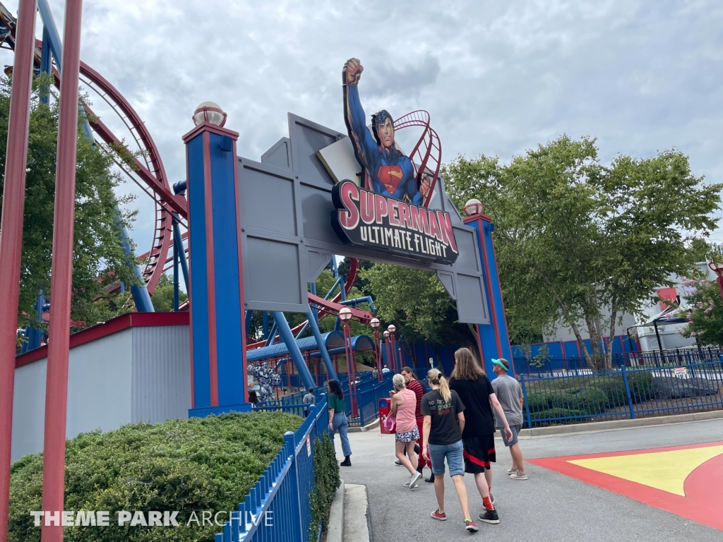 Superman Ultimate Flight at Six Flags Over Georgia
