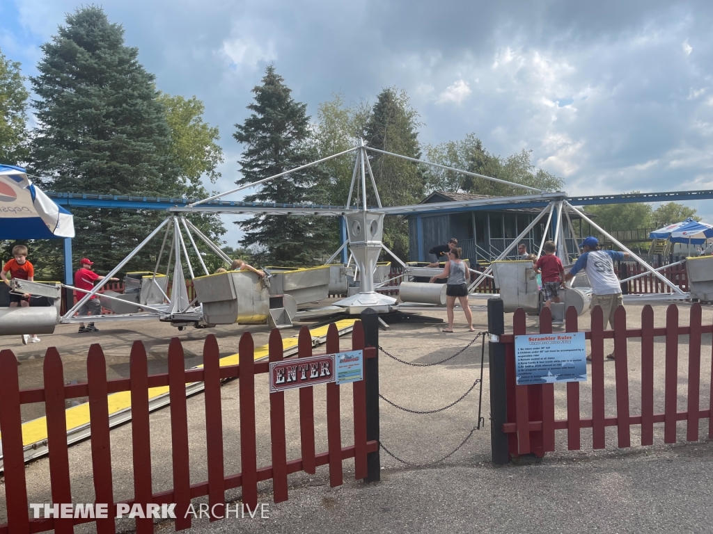 Scrambler at Little Amerricka