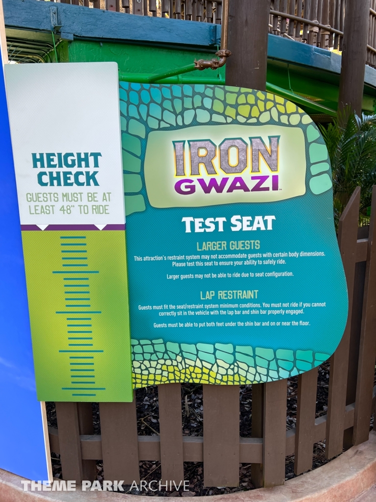 Iron Gwazi at Busch Gardens Tampa