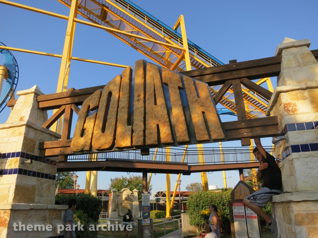 Goliath at Six Flags Fiesta Texas