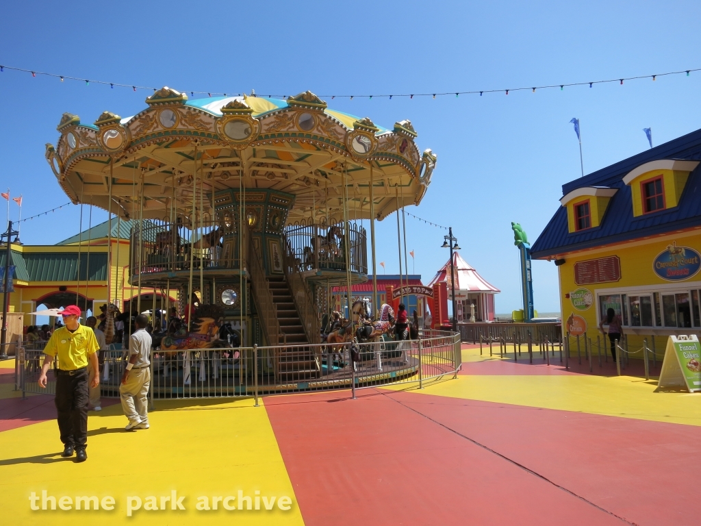 Double Decker Carousel at Galveston Island Historic Pleasure Pier