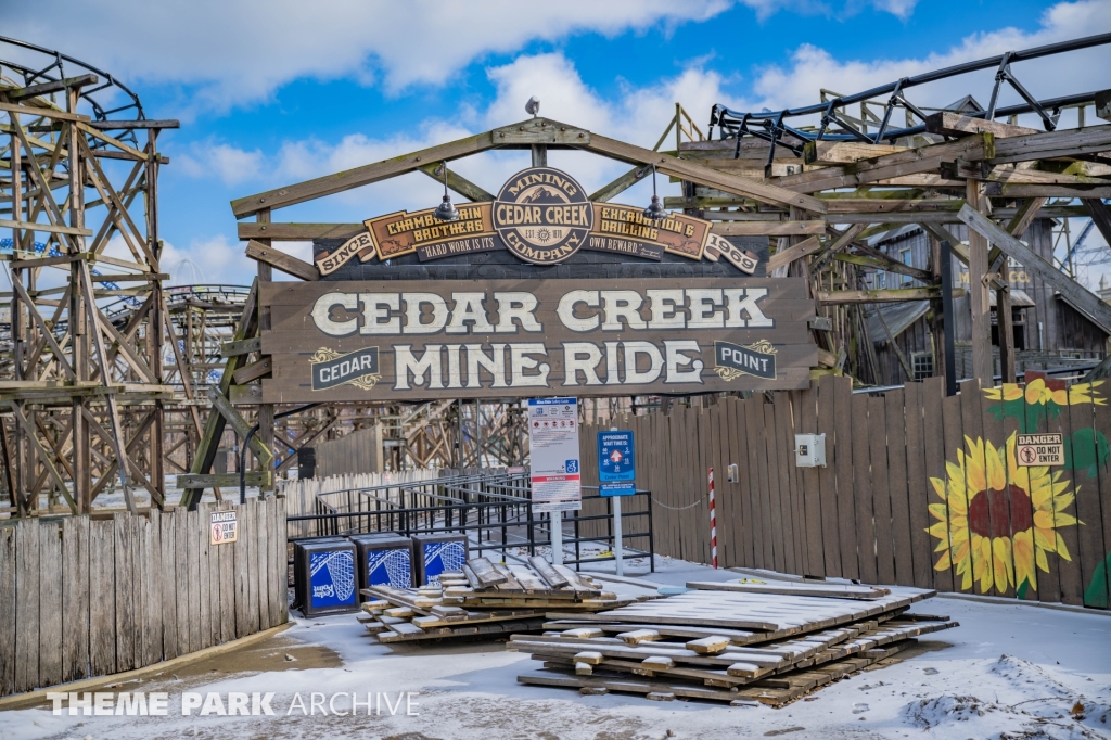 Cedar Creek Mine Ride at Cedar Point