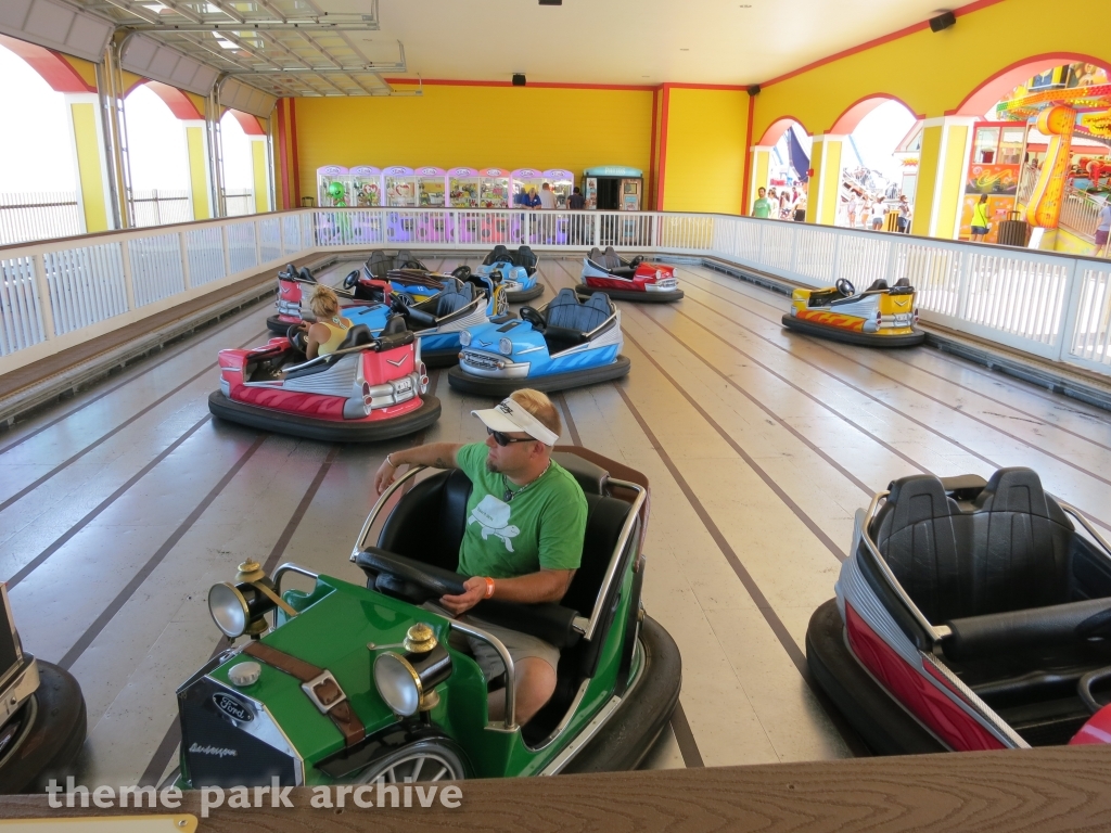 Pier PIleup Bumper Cars at Galveston Island Historic Pleasure Pier