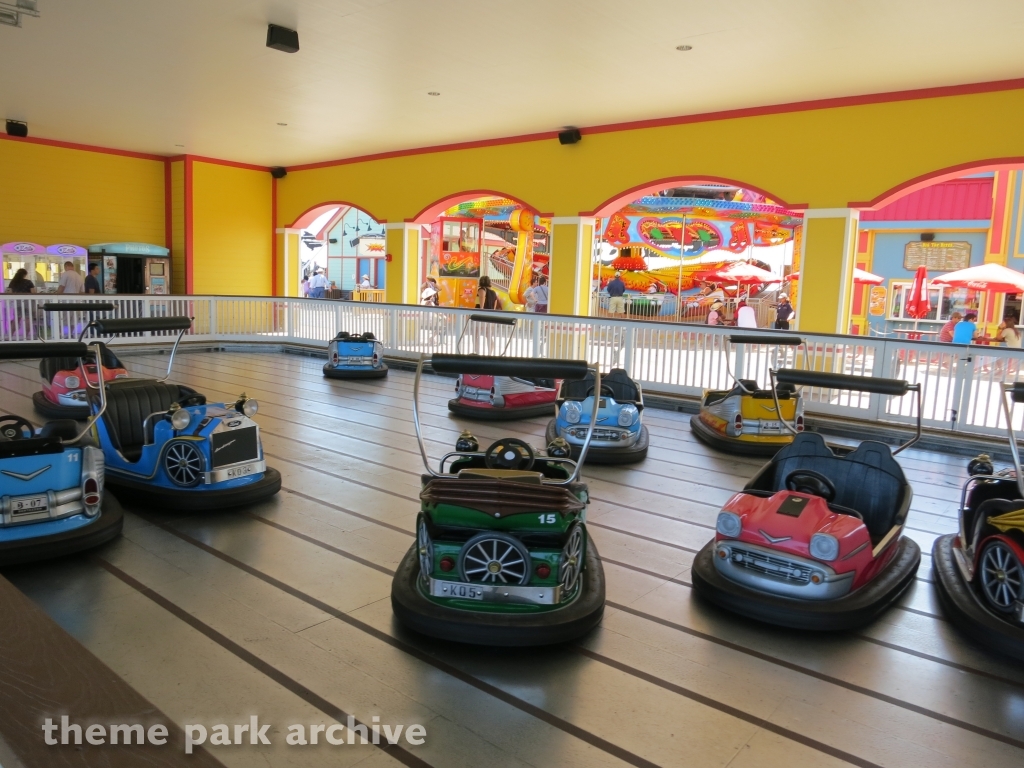 Pier PIleup Bumper Cars at Galveston Island Historic Pleasure Pier