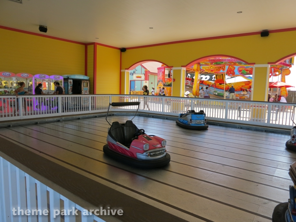 Pier PIleup Bumper Cars at Galveston Island Historic Pleasure Pier