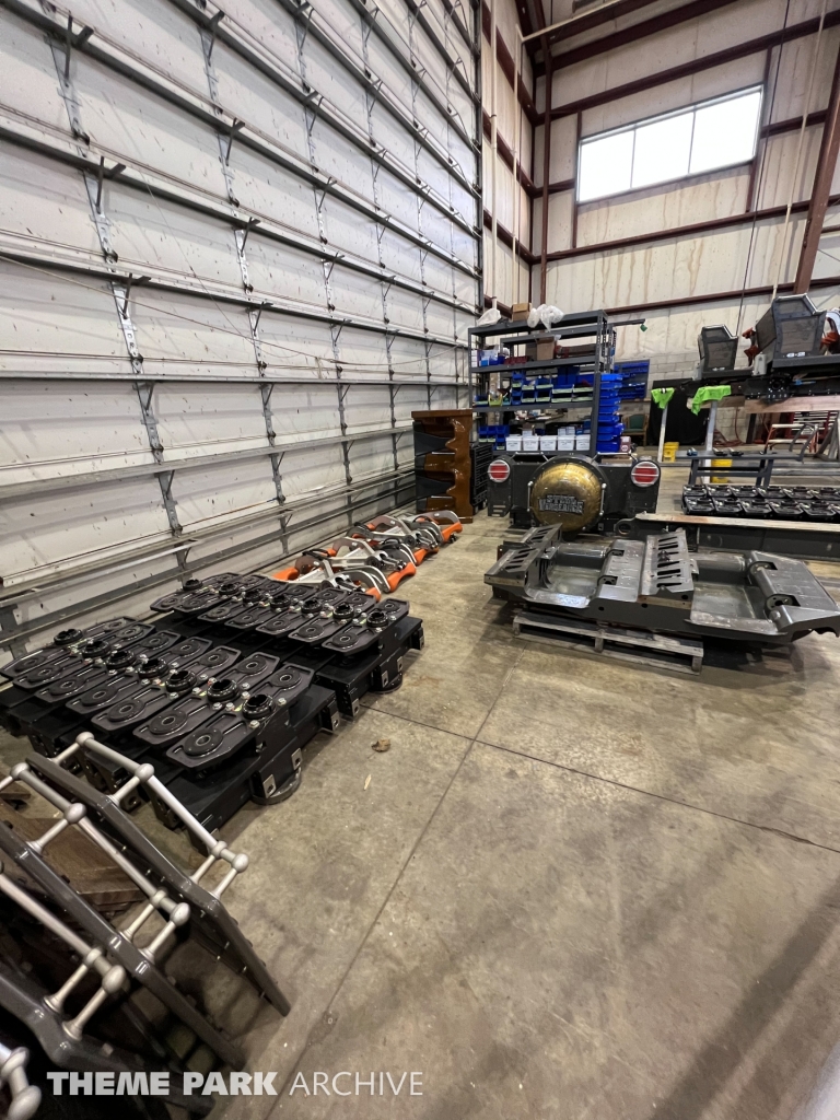 Maintenance Building on the Lake at Cedar Point