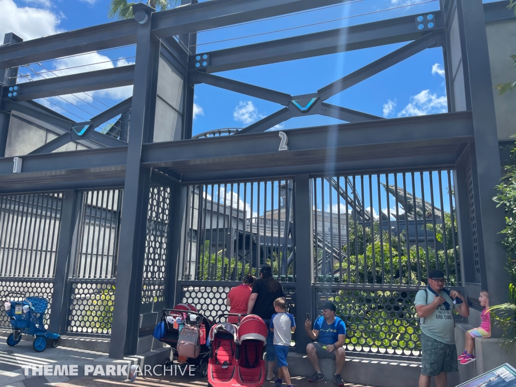 Jurassic World VelociCoaster at Universal Islands of Adventure