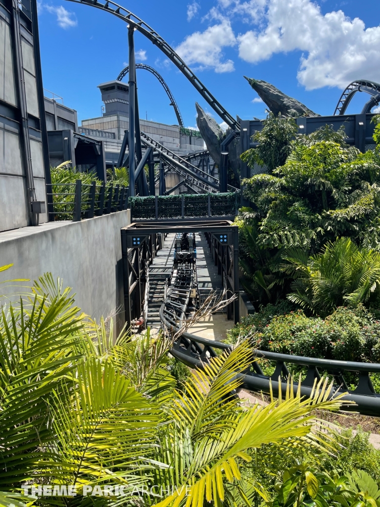Jurassic World VelociCoaster at Universal Islands of Adventure