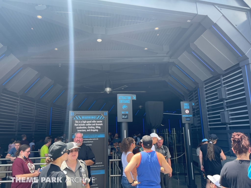 Jurassic World VelociCoaster at Universal Islands of Adventure