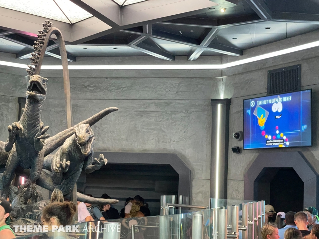 Jurassic World VelociCoaster at Universal Islands of Adventure