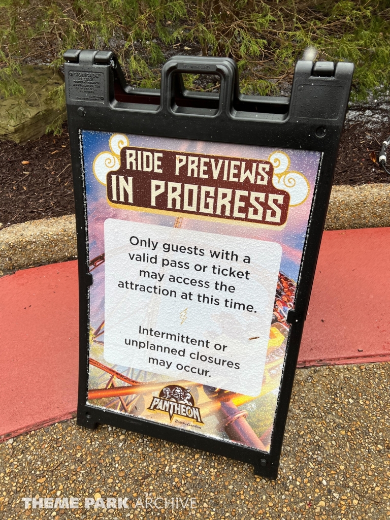 Pantheon at Busch Gardens Williamsburg