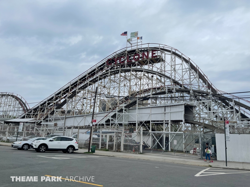 Cyclone at Deno's Wonder Wheel Amusement Park