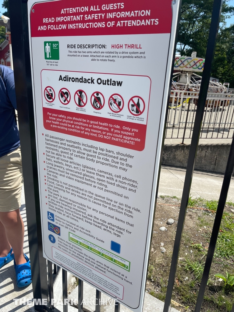 Adirondack Outlaw at Great Escape