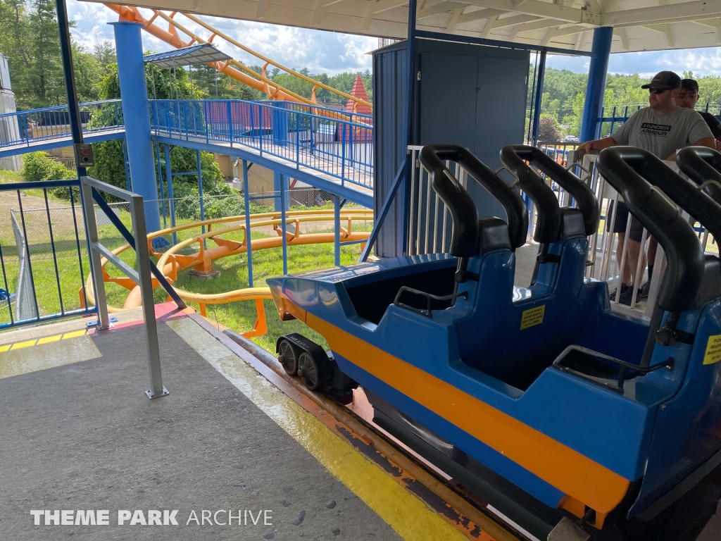 Steamin' Demon at Great Escape