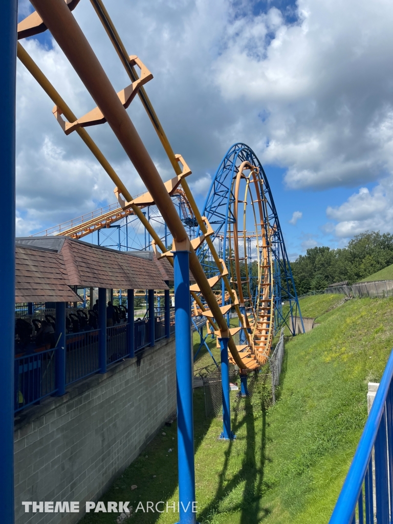 Steamin' Demon at Great Escape