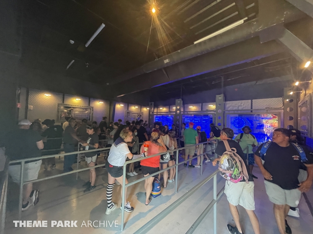 Cyborg Hyper Drive at Six Flags New England