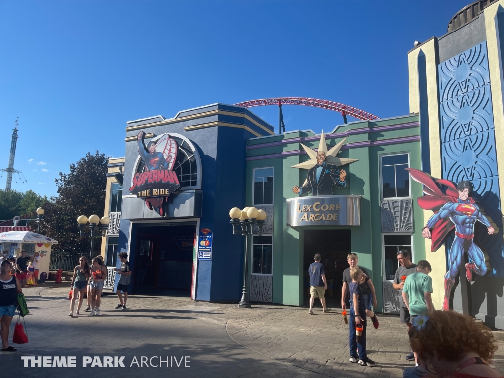 Superman The Ride at Six Flags New England