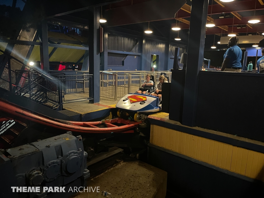 Superman The Ride at Six Flags New England