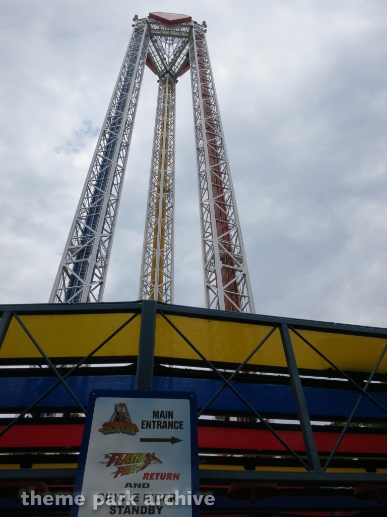 Superman Tower of Power at Six Flags Over Texas
