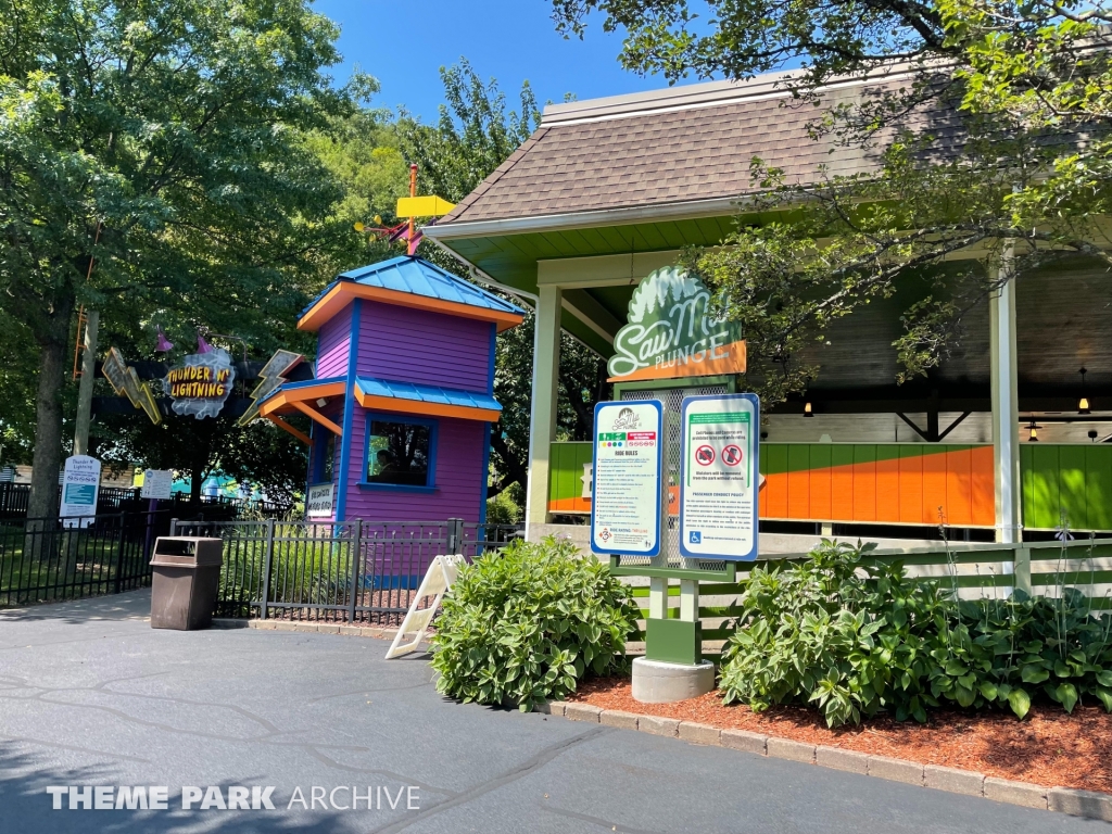 Saw Mill Plunge at Lake Compounce