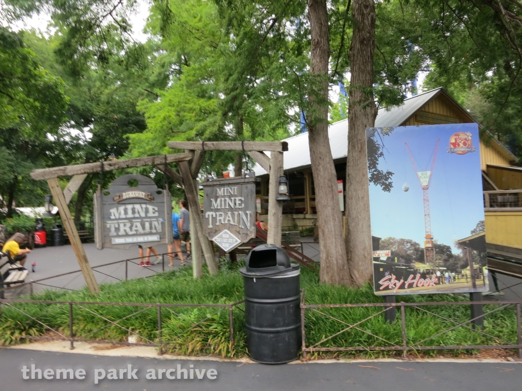 The Runaway Mine Train at Six Flags Over Texas