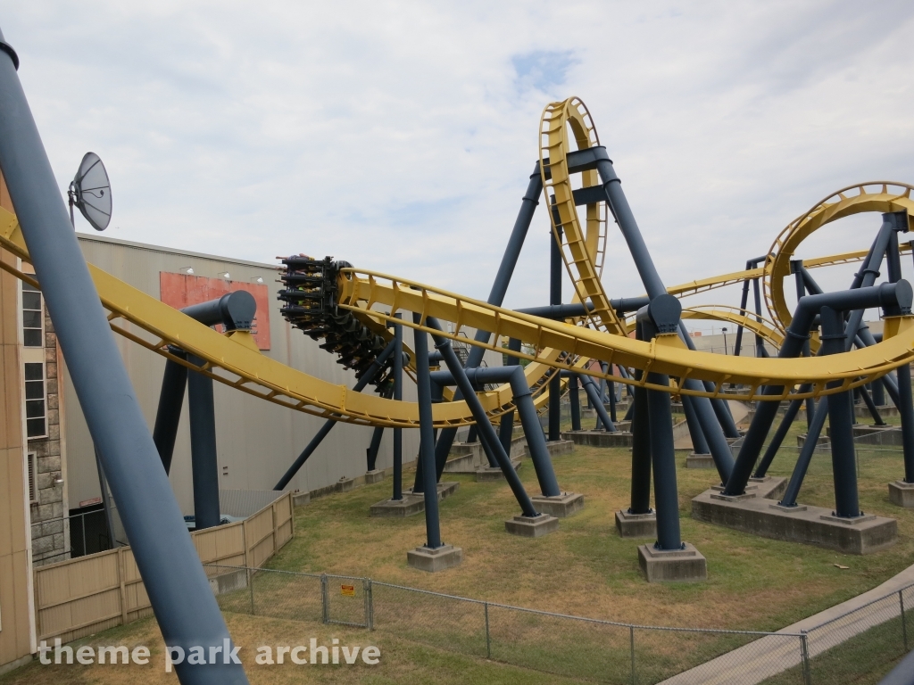 Batman The Ride at Six Flags Over Texas