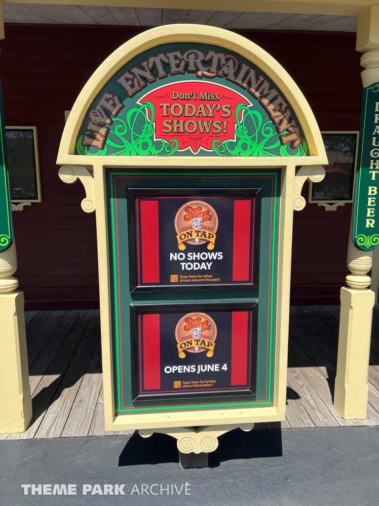 Red Garter Saloon at Cedar Point