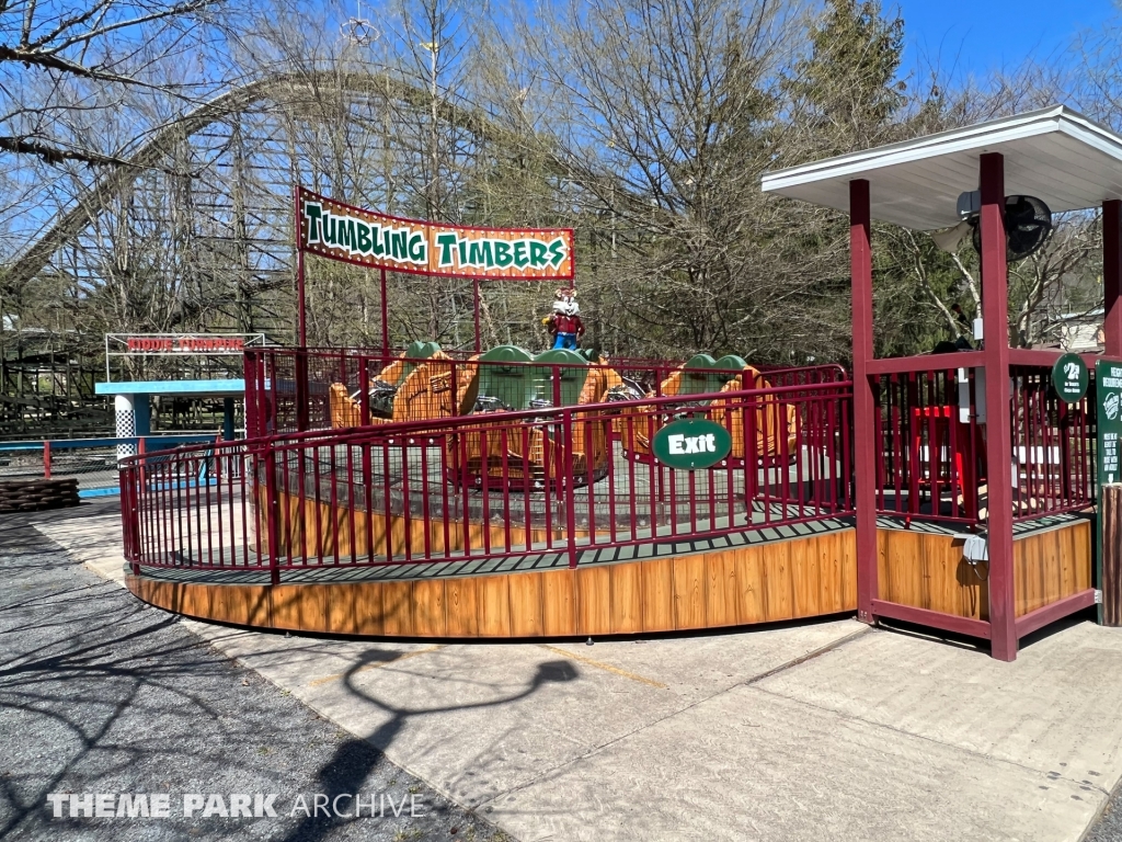 Tumbling Tumblers at Knoebels Amusement Resort
