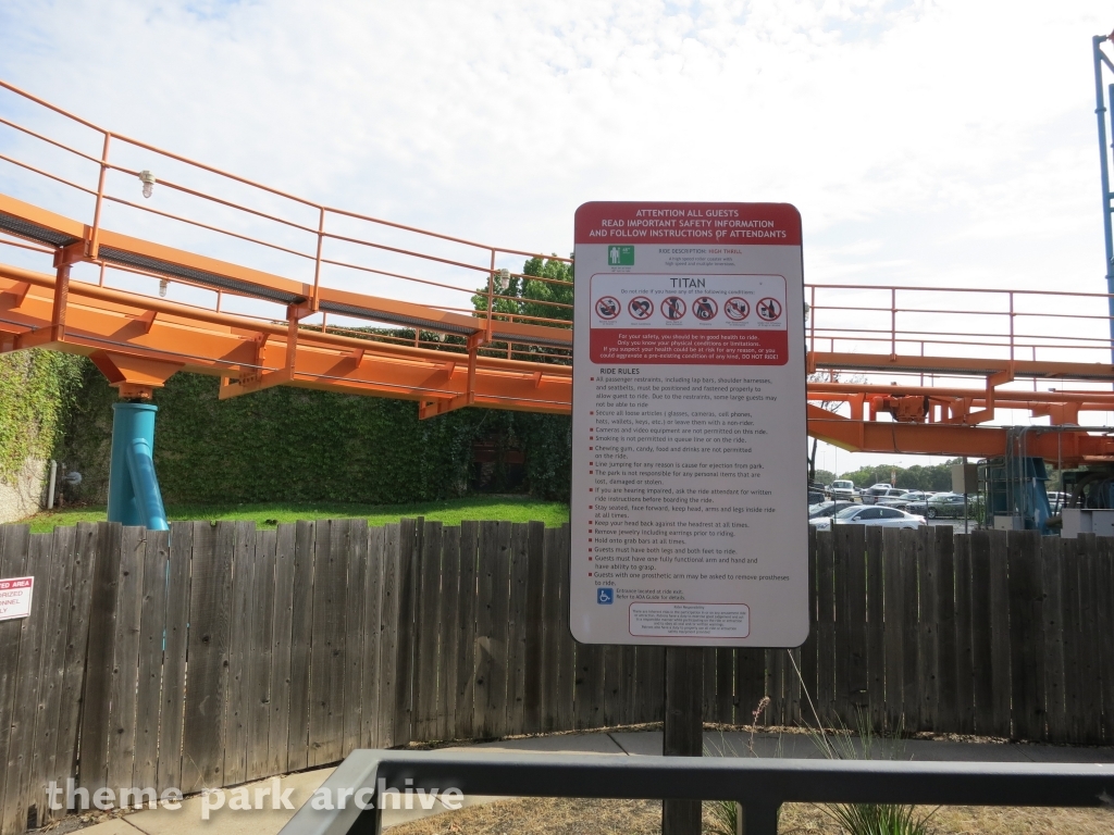 Titan at Six Flags Over Texas