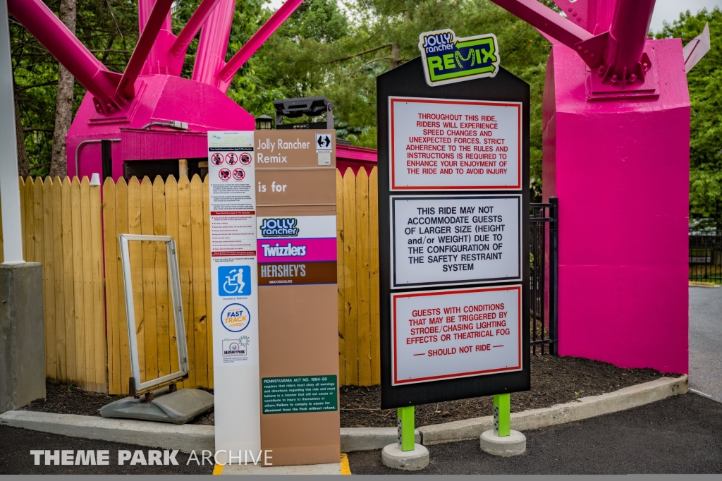 Jolly Rancher Remix at Hersheypark