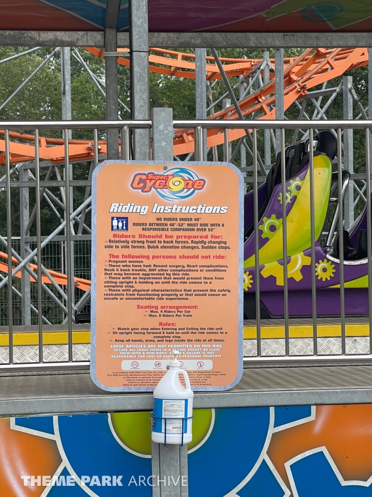 Super Cyclone at Santa’s Village Amusement & Water Park