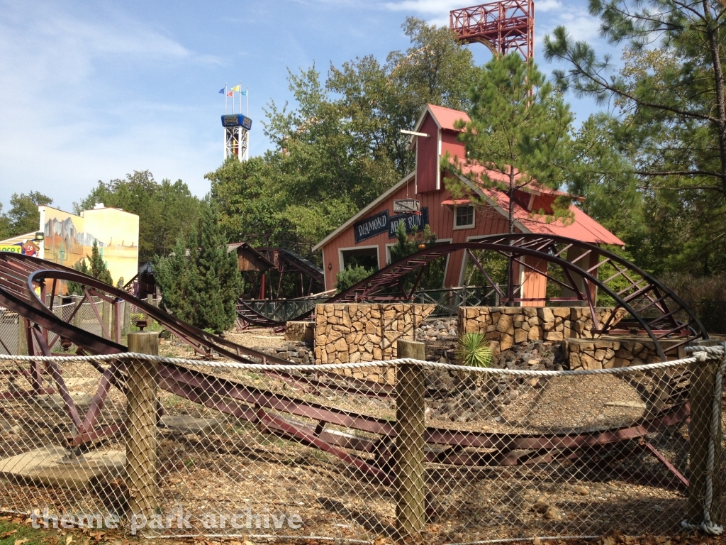 Diamond Mine Coaster at Magic Springs & Crystal Falls