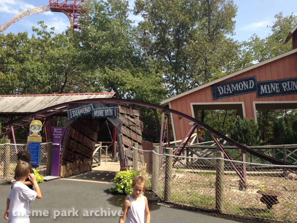 Diamond Mine Coaster at Magic Springs & Crystal Falls