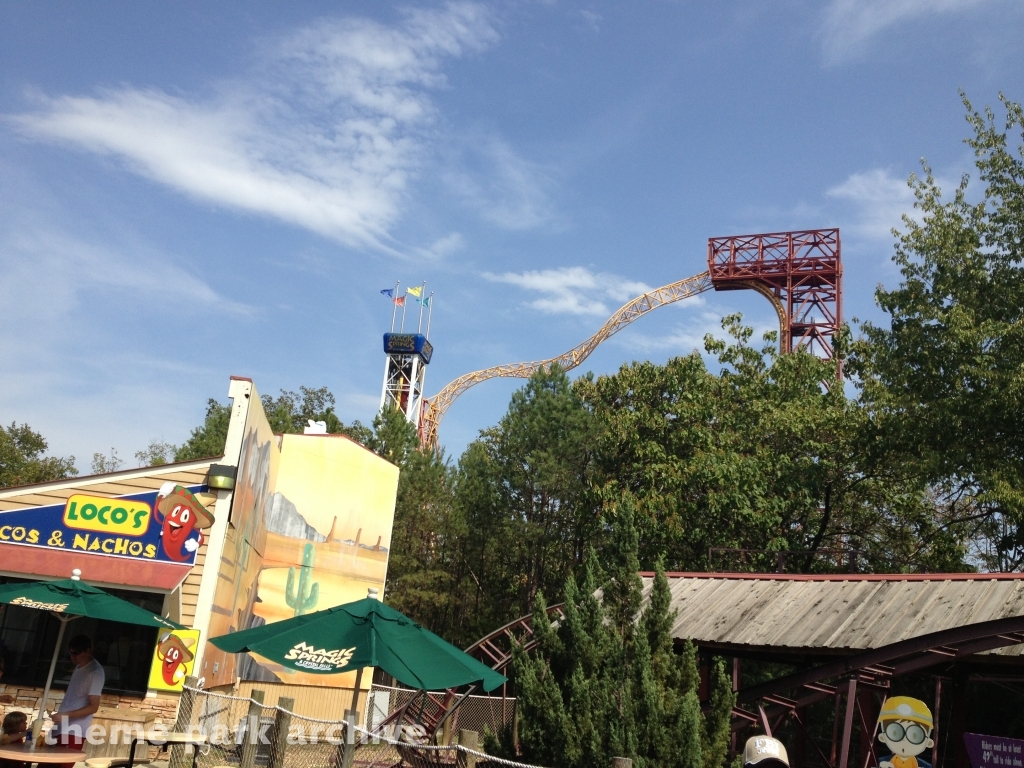 X Coaster at Magic Springs & Crystal Falls