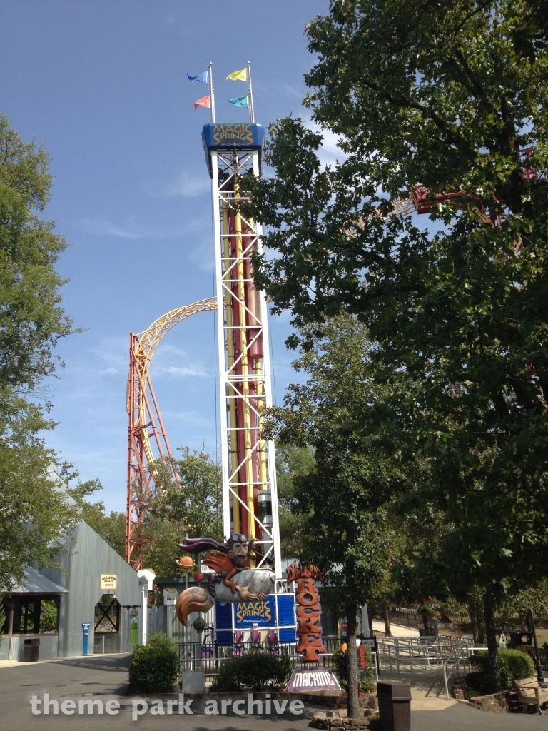 Dr. Dean's Rocket Machine at Magic Springs & Crystal Falls