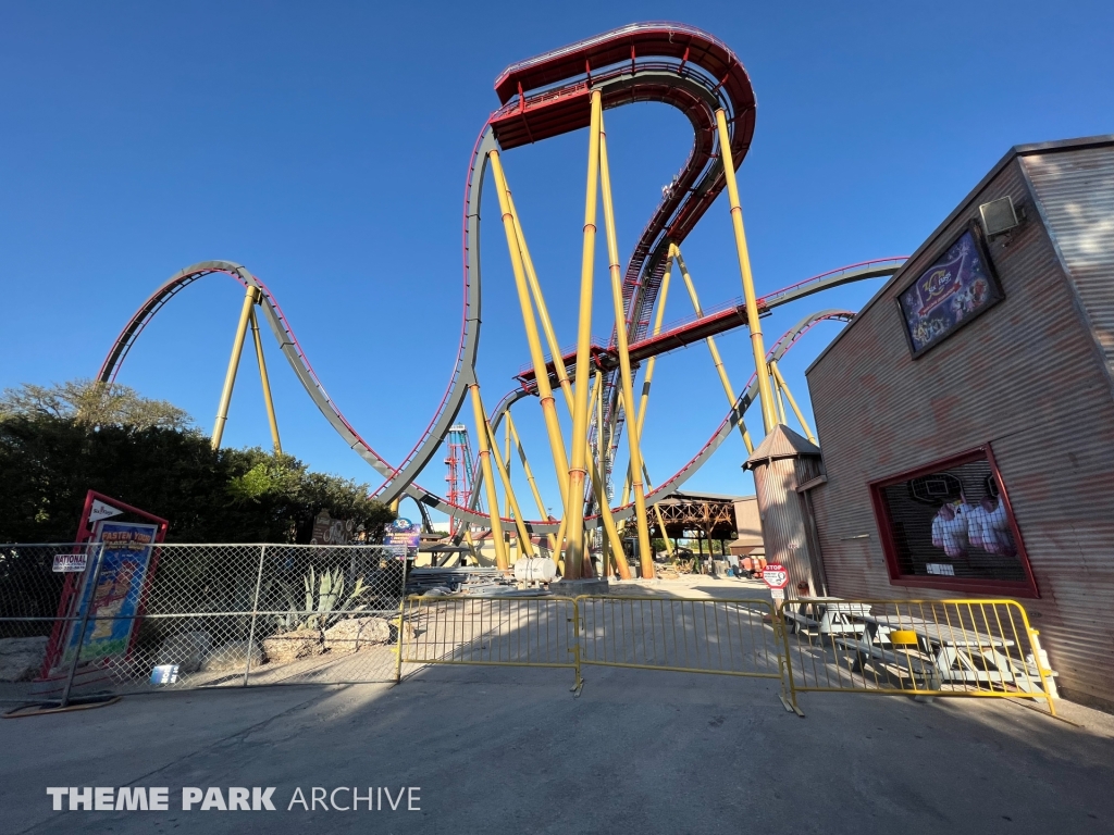 Dr. Diabolical's Cliffhanger at Six Flags Fiesta Texas