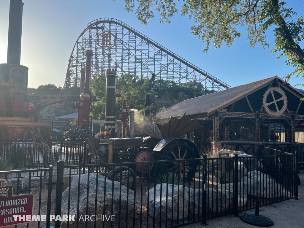 Iron Rattler at Six Flags Fiesta Texas