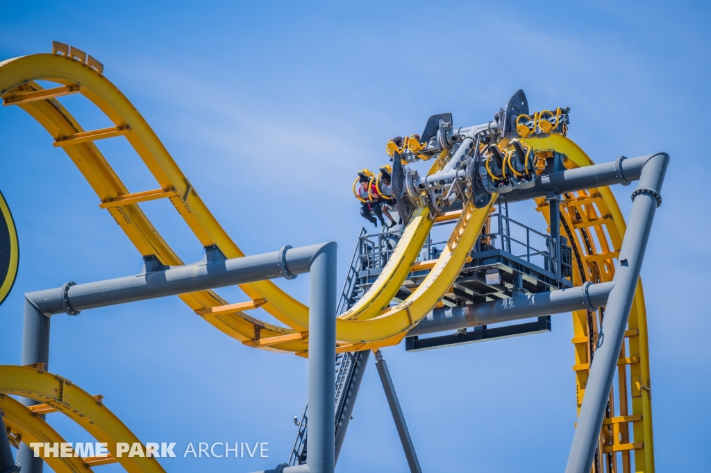 Batman The Ride at Six Flags Fiesta Texas