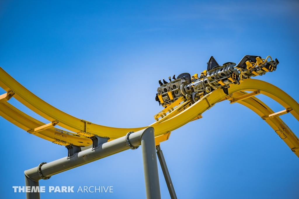 Batman The Ride at Six Flags Fiesta Texas