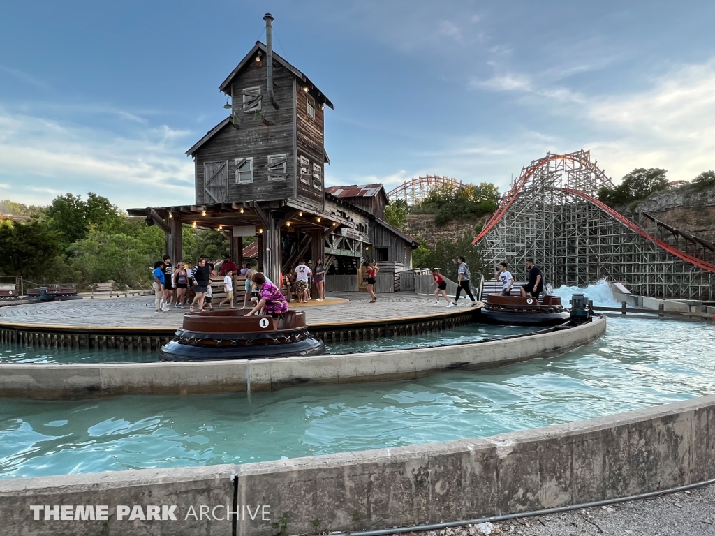 The Gully Washer at Six Flags Fiesta Texas