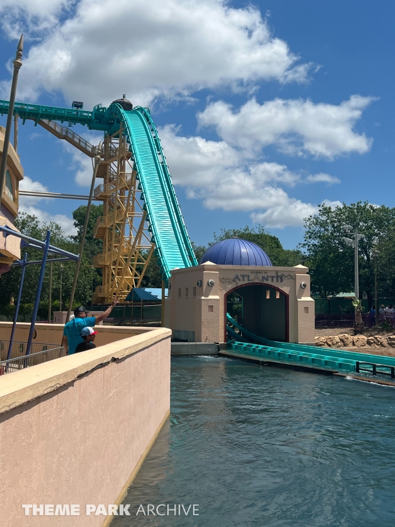 Journey to Atlantis at SeaWorld San Antonio