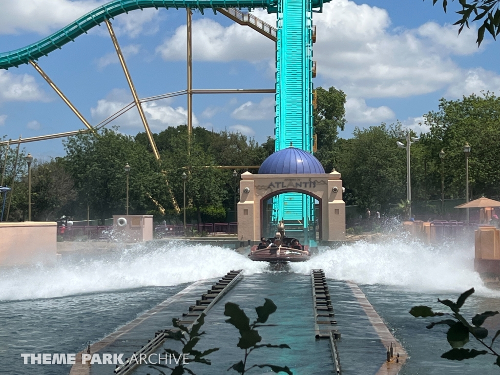 Journey to Atlantis at SeaWorld San Antonio